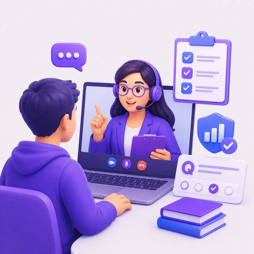 کلاس آنلاین و ویدیویی در ماک